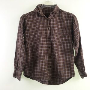 Woolrich Brown Check Shirt C5514822